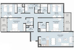 4 bedroom apartment